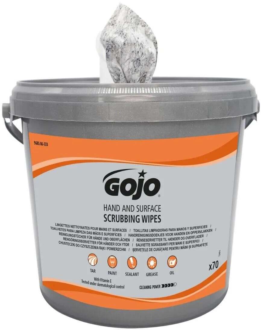 Gojo -Reinigungstücher 70pcs. Hand flach