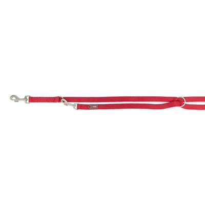 Trixie Dog -Leinen einstellbare zwei -Layer -Rot