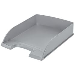 Briefablage Standard Leitz Plus 5227 Polystyrol A4 34x24,5x5,8cm grau