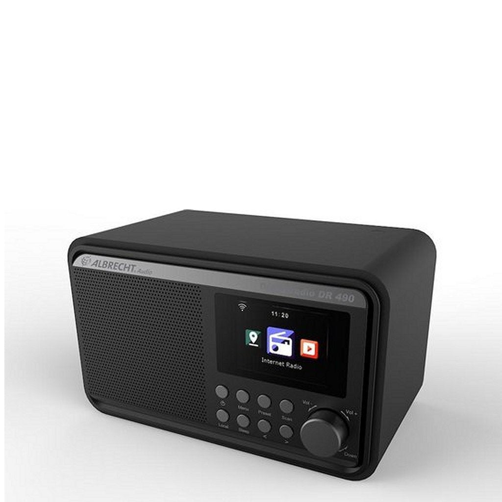 Basis Albrecht 490 DAB+ Hybrideradio Schwarz