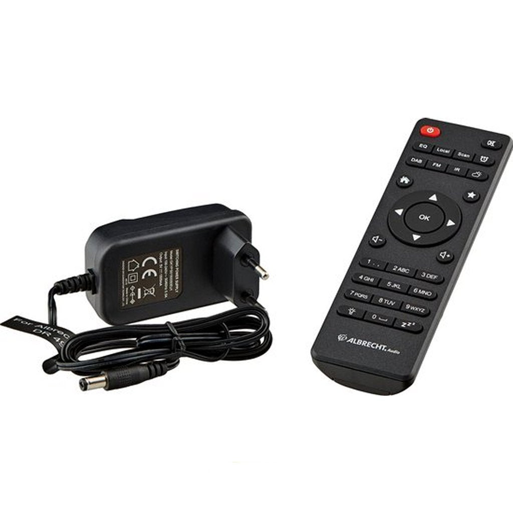 Basis Albrecht 490 DAB+ Hybrideradio Schwarz