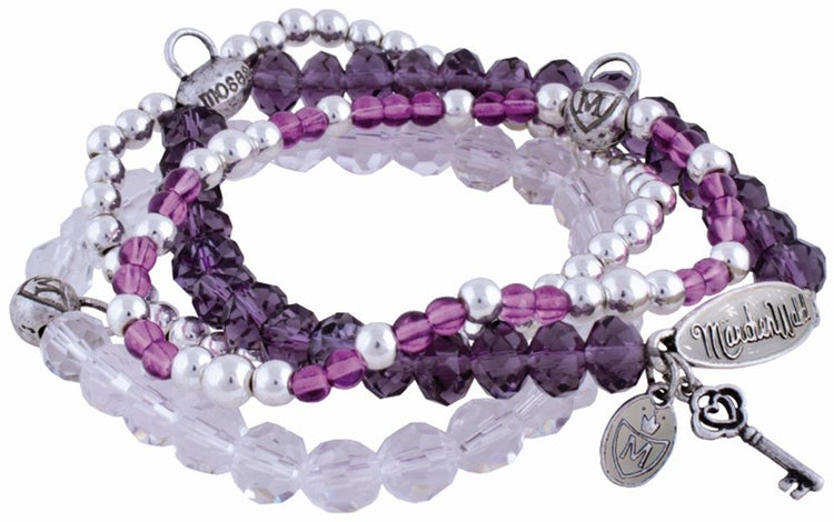 Märchenwald: Lila Armband (3 Stück)