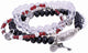 Märchenwald: Armband schwarz-rot (3 Stück)