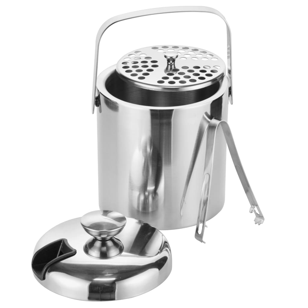 Hi hi ice bucket mit Deckel und Zange