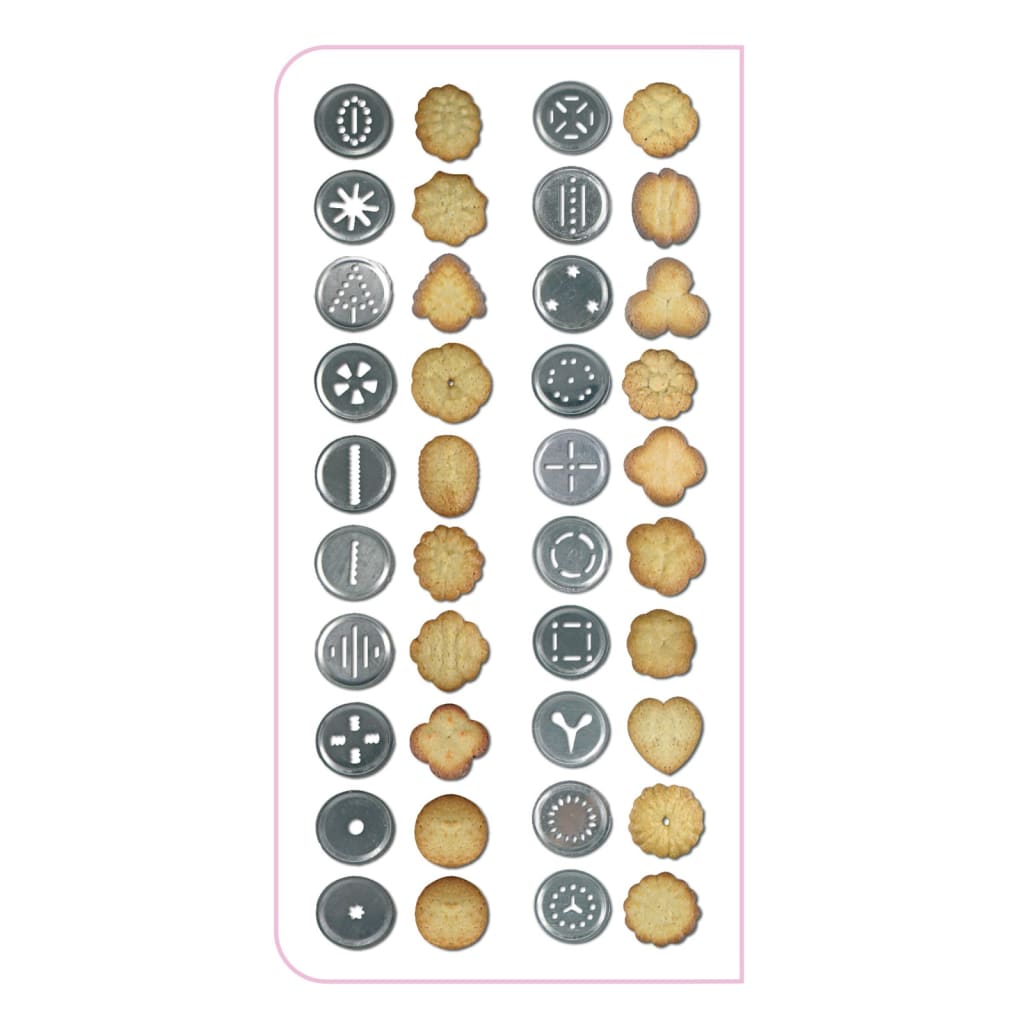 Hallo Hallo Cookie Maker mit 20 Formscheiben