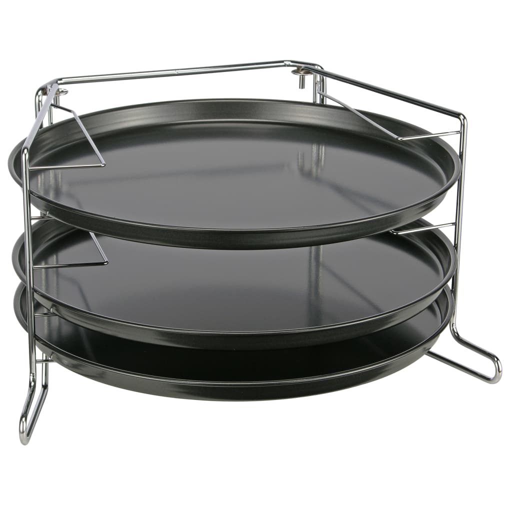 Hallo hi 4-teiliger Pizza Bak Set Black