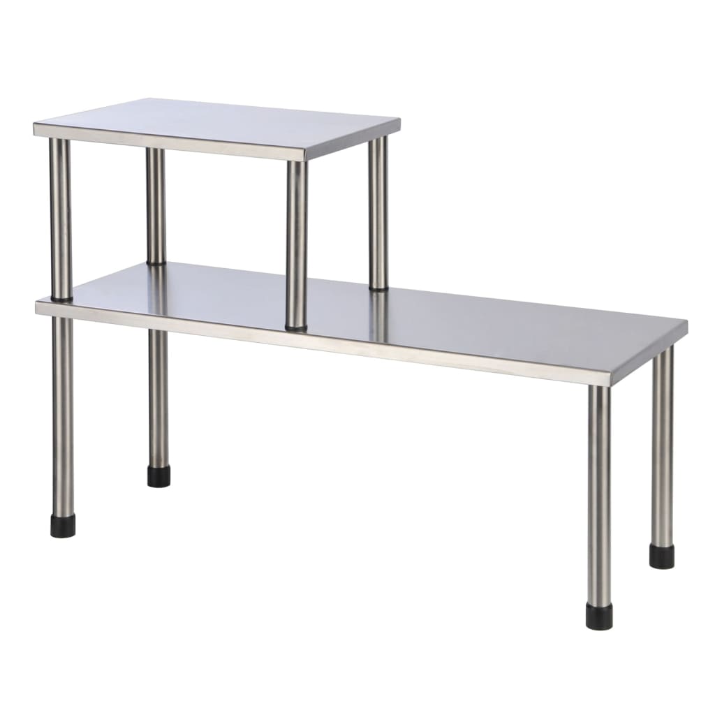 Hi Hi Kitchen Rack 2 Regale silberfarben