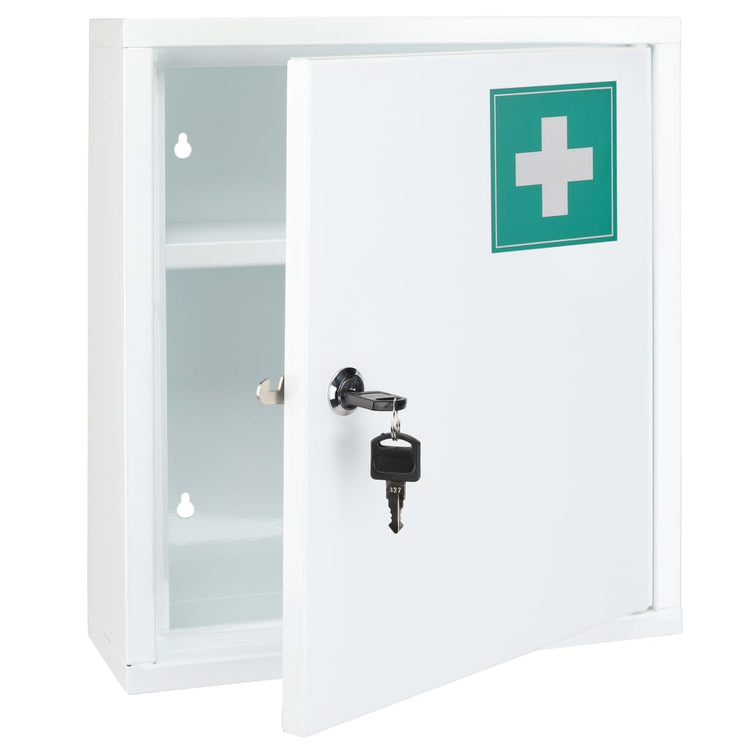 Hi Hi Medicine Cabinet 31.5x10x36 cm Stahl