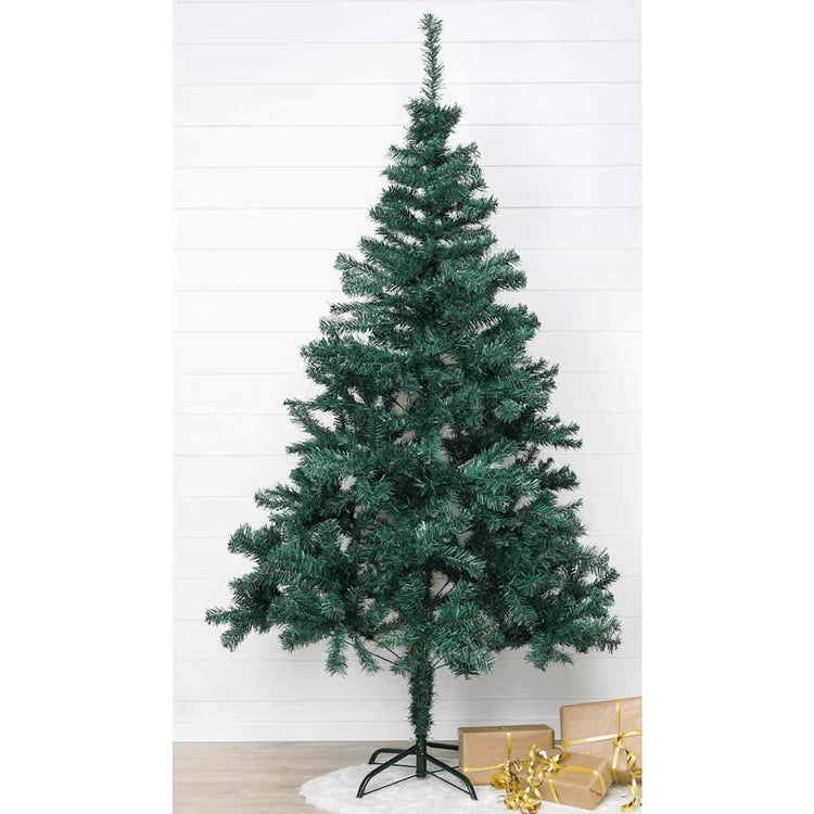 Hallo Weihnachtsbaum mit Metallstandard 180 cm Grün