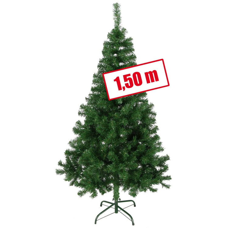 Hallo Weihnachtsbaum mit Metallstandard 150 cm Grün