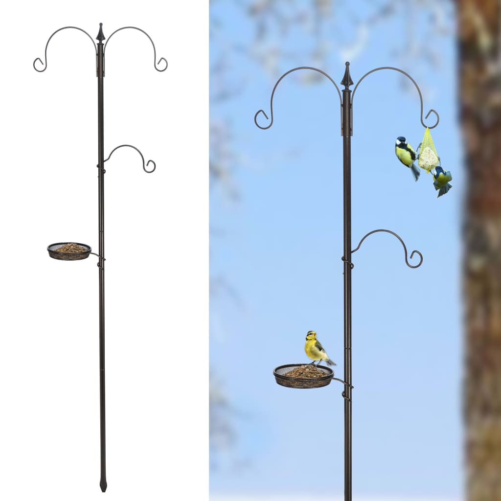 Hi hi hi bird feed Station Standard Schwarz schwarz