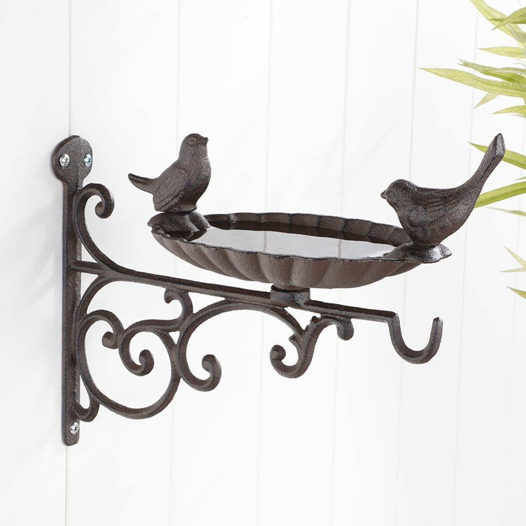 Hallo Hi Bird Feed House Wall Monting Gusseisen