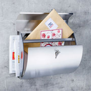 Hallo Hi Letterbox mit Zeitungshalter 38x13.3x30,4 cm Edelstahl - afbeelding 3