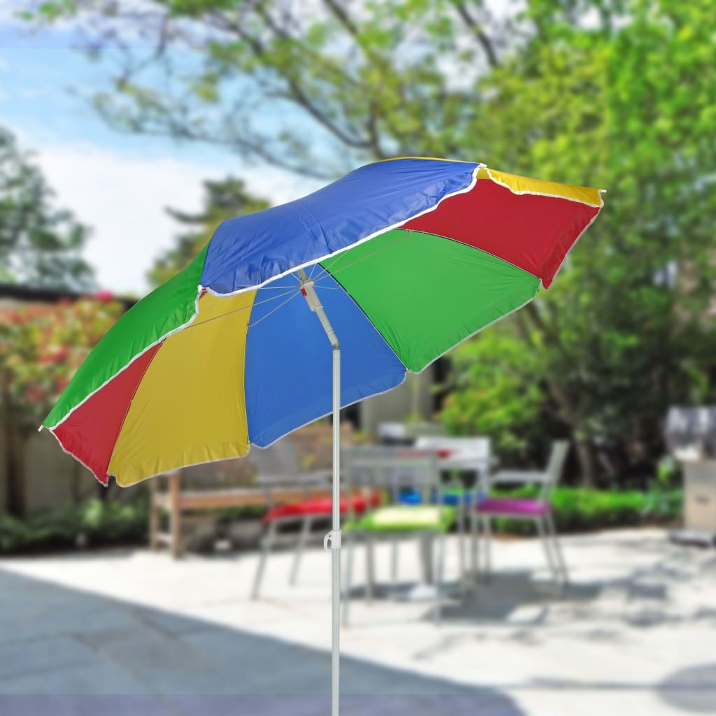 Hi hi Strandparasol 150 cm Multi -Colored