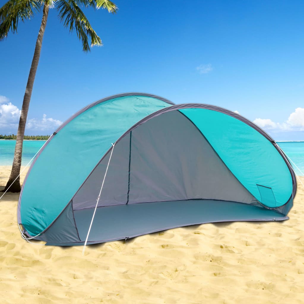 Hi hi Pop-up Strandzelt blau