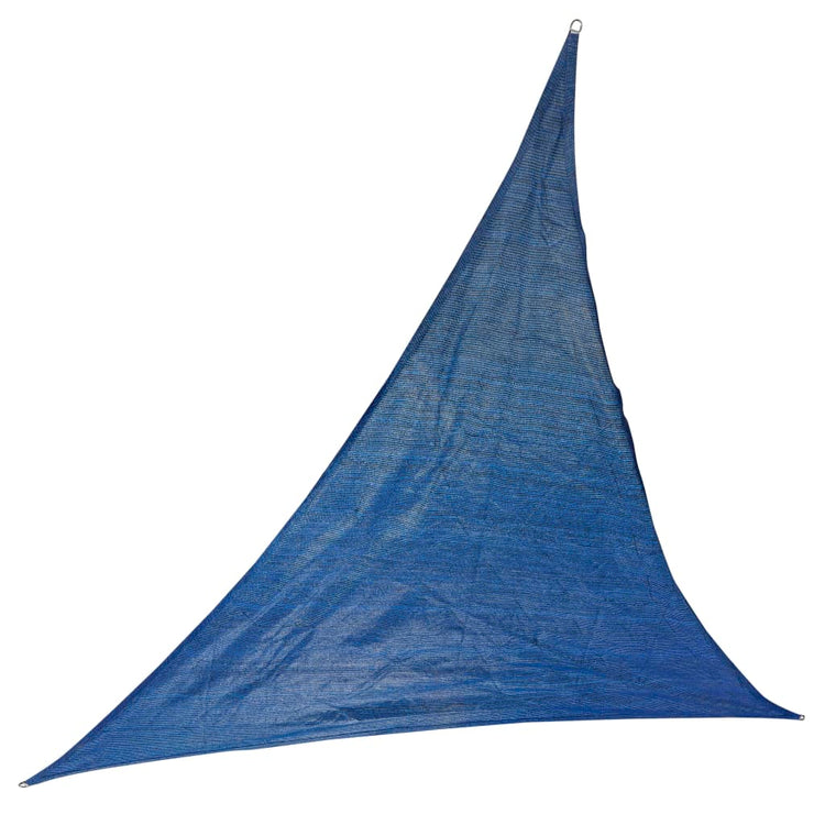 Hi hi zonnezeil mit 100 leds 3.6x3.6x3,6 m hellblau