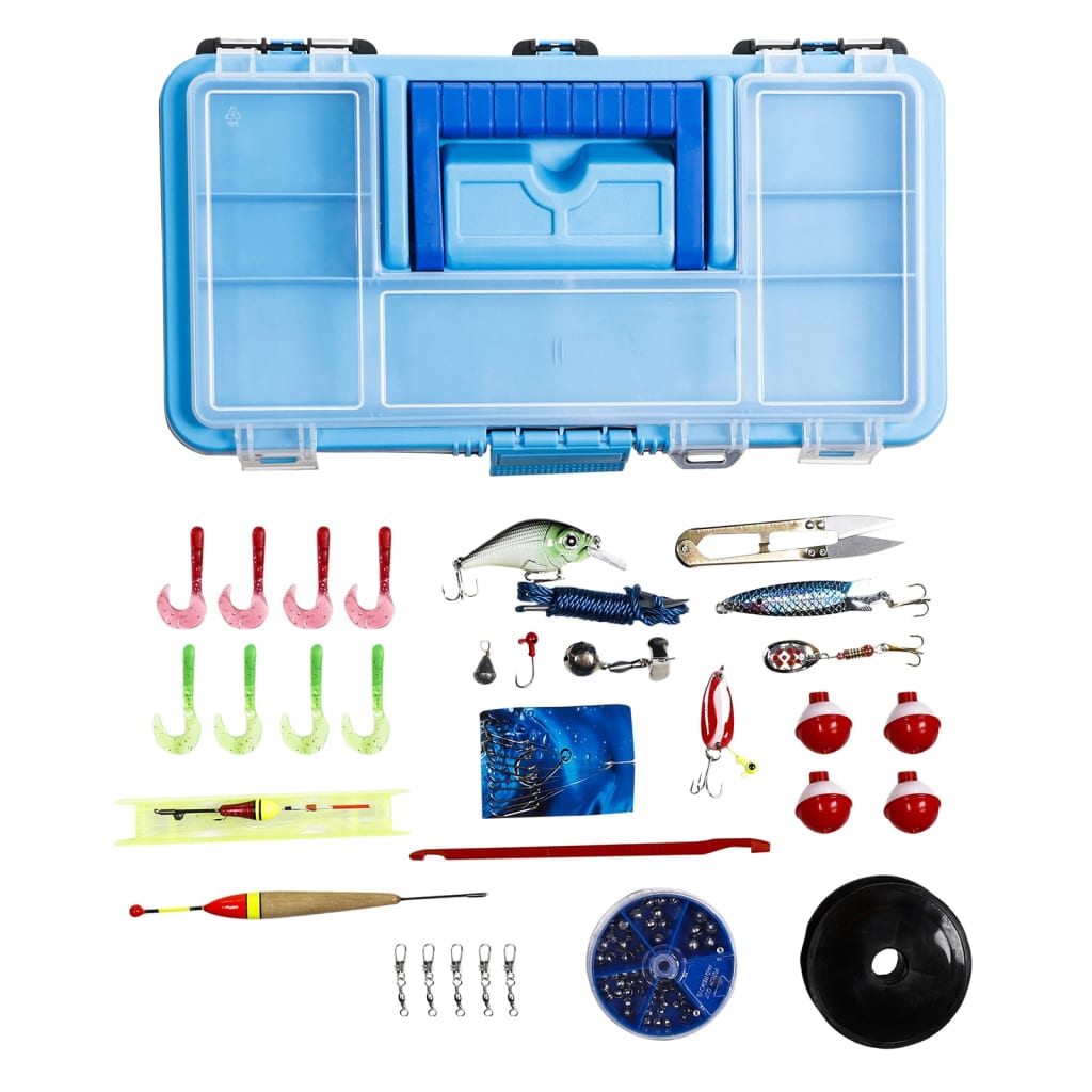 Hi hi fish case mit griff 42 St blau