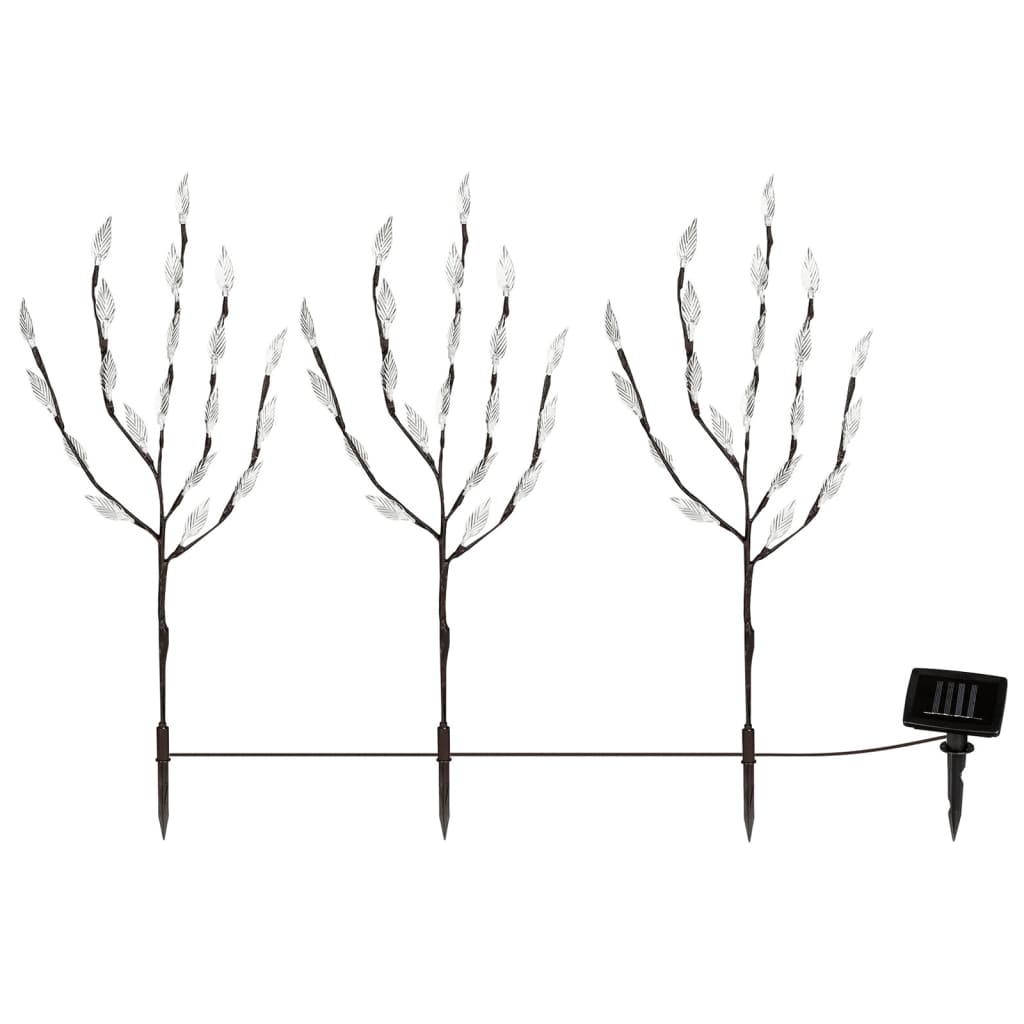 Hi hi led Lampe Struik Solar transparent und braun