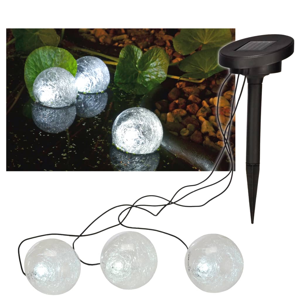 Hi hi Teichleuchte Solar -LED 9 cm