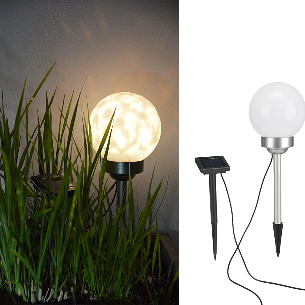 Hallo Gartenlicht LED -Kugel drehen sich 15 cm
