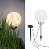 Hi hi garten leuchtung led kugel roting 20 cm