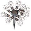 Hallo Gartenbeleuchtungskette 10 St. LED Solar 5,5 cm