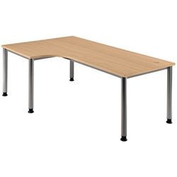 Bach Schreibtischhammer HS82 6 A braun 2000 mm x 1200 mm x 760 mm