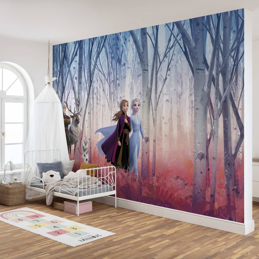 Komar Komar Foto Wallpaper Gefrorene Freunde für immer 368x254 cm blau