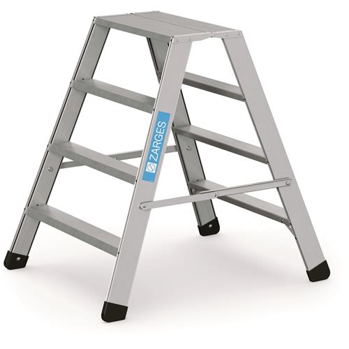 Zarges Podesttreppe Doppel Seventec Bp 2x4tr