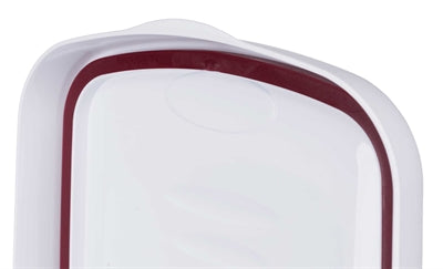 Trixie Voerton luftdicht lockbar Kunststoff transparent weiß Weiß