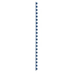 Binderücken GBC Kunststoff A4 8 mm blau 45 Blatt