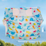 Freds Swim Academy Swim Academy Waschable Schwimmwindel Marine Tiere Größe 2 9-16 kg Blau - afbeelding 6
