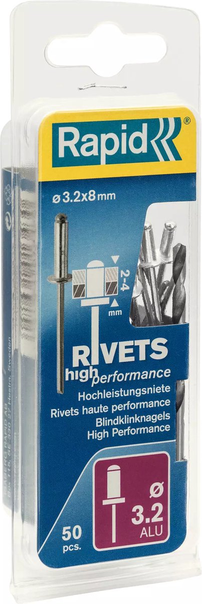 Rapid-Hochleistungsniet ø3,2 x 8 mm - 5000383