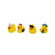 Badeente 10 cm 12-fach sortiert | 12 Stück