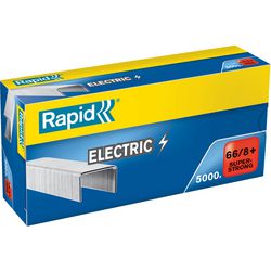 Heftklammern Rapid Silver 66 8+ Stahl 5.000 Stück 50 Blatt