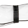 Trixie Regenmantelabes transparente schwarze Streifen