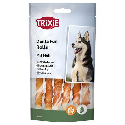 Trixie Denta Fun Chicken Kautebrötchen