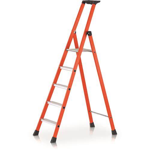 Zarges Podesttreppe Kunststoff Efamix S 1x6tr