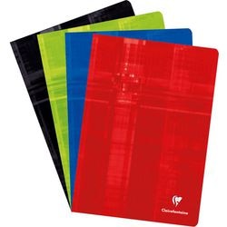 Geheftete Notizbücher 3123 A4 21x29,7cm 90g sortiert kariert