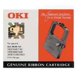 Druckerband oki 0900-2303 Nylon schwarz