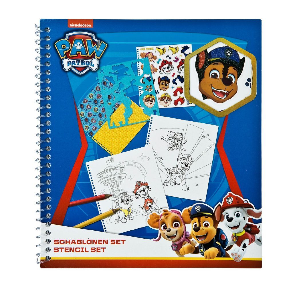 Pfotenpatrouillenschablone Set