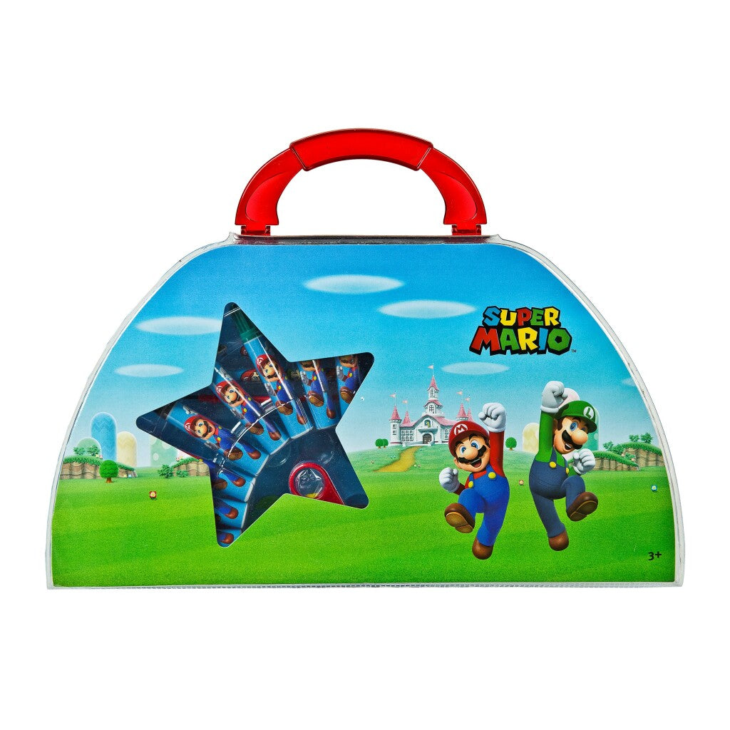 Super Mario Super Mario Farbkoffer 51-Stück