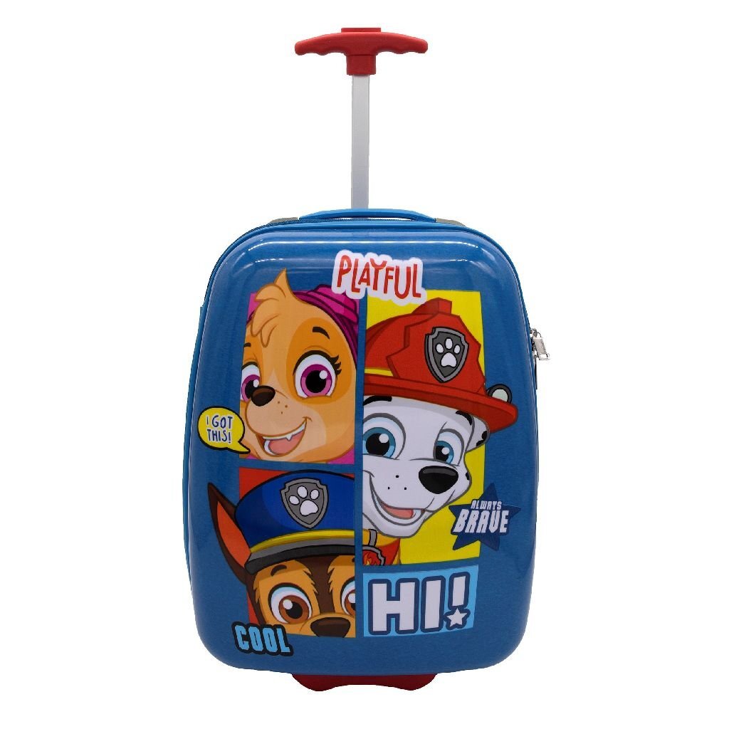 Pfotenpatrouille Trolley 20x33x44 cm blau rot