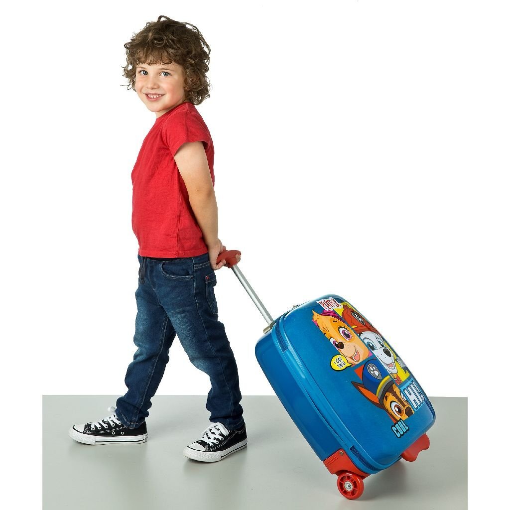 Pfotenpatrouille Trolley 20x33x44 cm blau rot