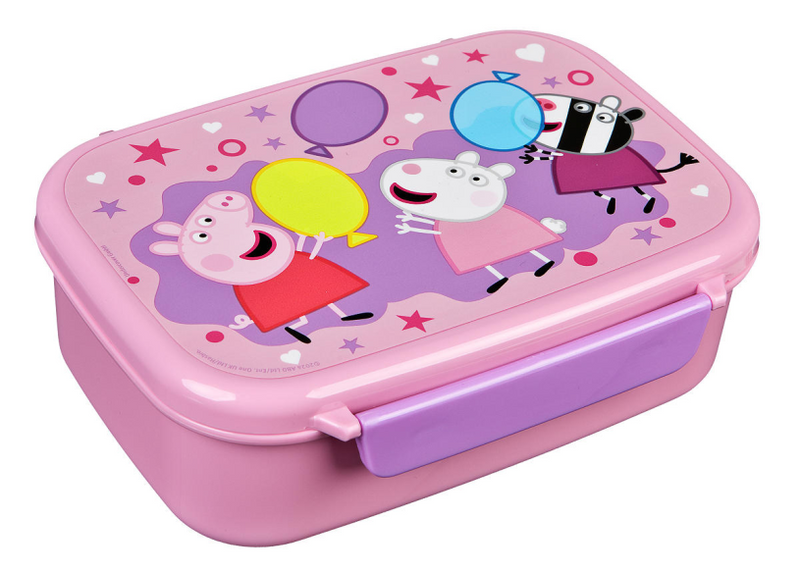 Undercover Peppa Pig Bunchbox mit Snack Tablett