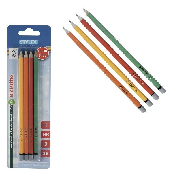Stylex Stylex Bleistift 4 Stücke