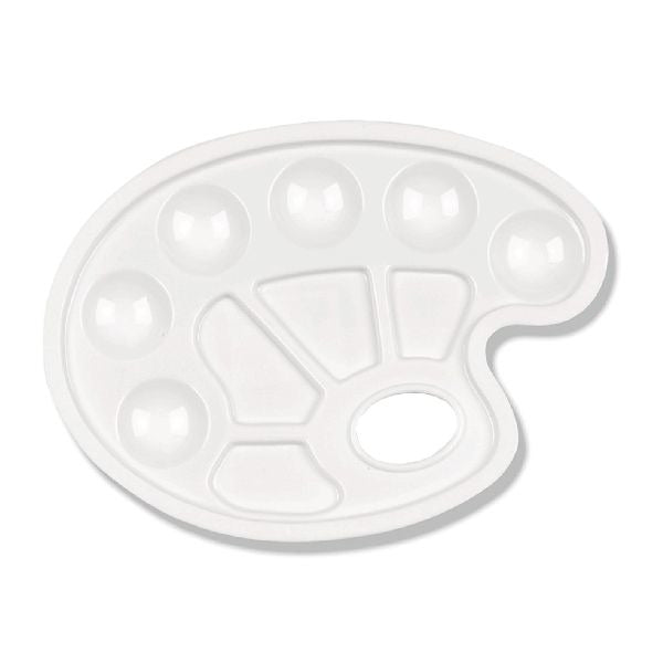 Plastikmalerei Palette