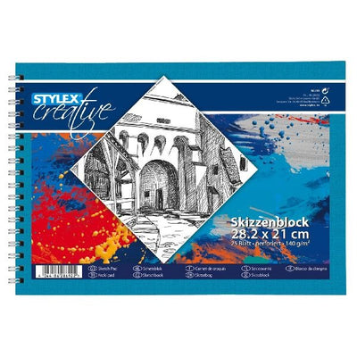 Toppoint -Toppoint -Skizzbuch A4 25vvvel 140gr