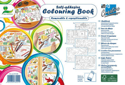 Van der Doelen Colorbook selbst klebend, abnehmbar und wiederverwendbar