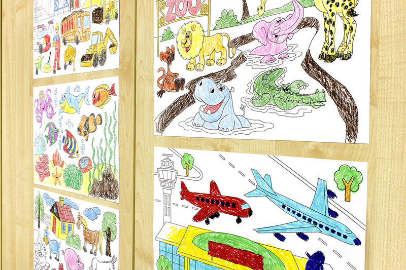 Van der Doelen Colorbook selbst klebend, abnehmbar und wiederverwendbar